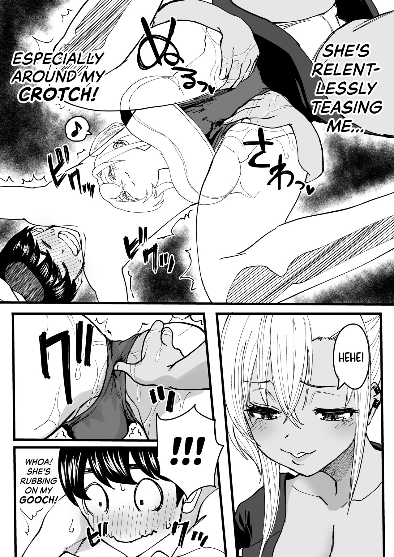 Hentai Manga Comic-Happy Endings with a Tanned Gyaru Massage Therapist-Read-18